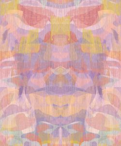 Camoufleur Wallpaper • Tangerine • Orange Wallpaper • Abstract Wallpaper swatch