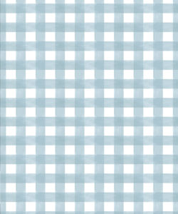 Check Wallpaper • Dusty Blue • Swatch