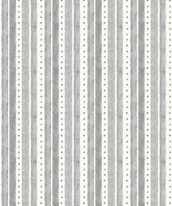 Star Stripe Wallpaper • Charcoal • Swatch