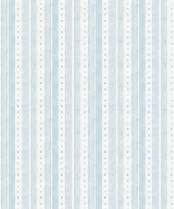 Star Stripe Wallpaper • Dusty Blue • Swatch
