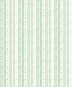 Star Stripe Wallpaper • Green • Swatch