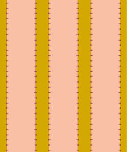 Pati Wallpaper | Colourway: Peach | Anything But Basic Collection | Gray Benko x Milton&King | Swatch
