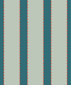 Pati Wallpaper | Colourway: Peacock | Anything But Basic Collection | Gray Benko x Milton&King | Swatch