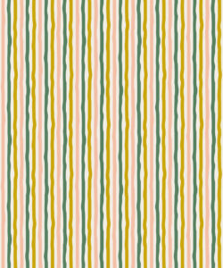 Can’t Keep It Straight Wallpaper | Colourway: Chartreuse, Green & Pink | Anything But Basic Collection | Gray Benko x Milton&King | Swatch