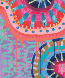 Rivers & Roads Mural | Tender Brushstrokes Collection | Tiff Manuell | Swatch