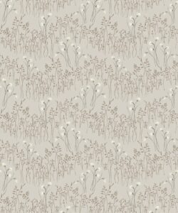 Cotton Grass Wallpaper • Hackney & Co. • Light Clay • Swatch